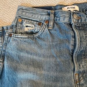 RE/DONE VINTAGE INSPIRED 90s HIGH RISE LOOSE